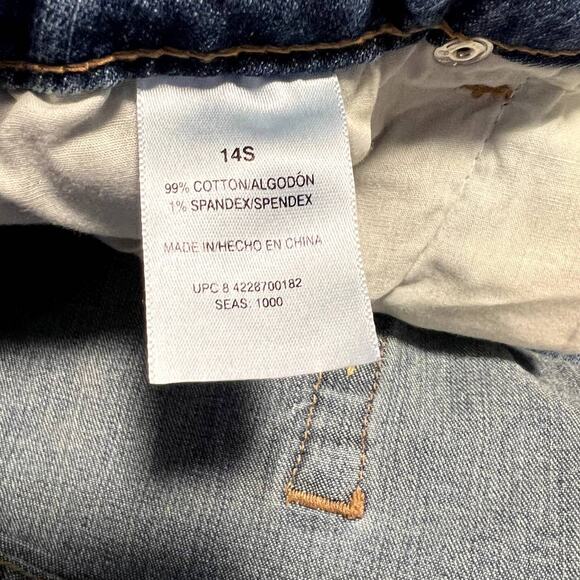 Route 66, Mid Rise Boot cut 14 short, light wash Jeans - Picture 8 of 9